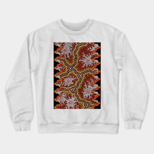 Aboriginal Art Travels Crewneck Sweatshirt